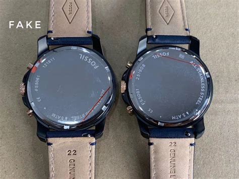 fossil watch original vs fake|original fossil watch.